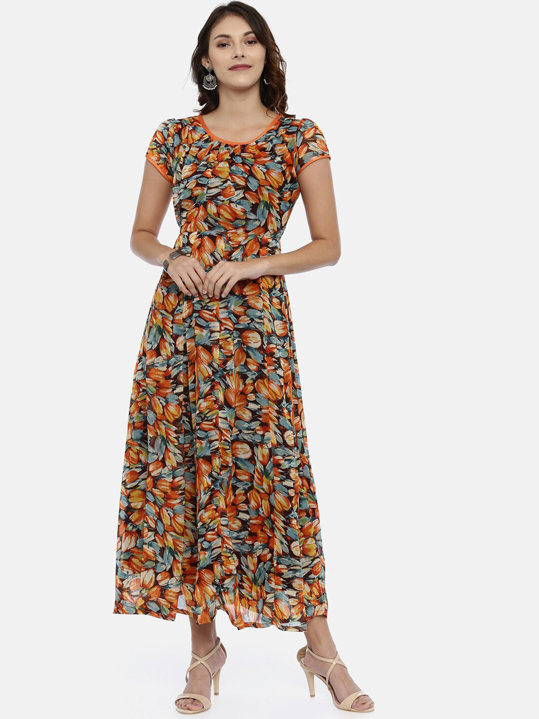 Souchii Women Assorted Printed Fit And Flare Kurta Dress - Swadesiicart