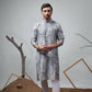 Blue Modal Designer Printed Kurta Set - Mahotsav