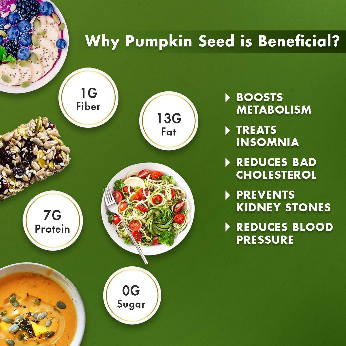 Sorich Organics Raw Pumpkin Seeds - Swadesiicart