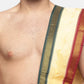 Sethukrishna Men Beige Solid Dhotis | Swadesiicart