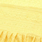 Sangria Yellow Ethnic Motifs Embroidered Chikankari A-Line Kurta | Swadesiicart