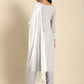 All About You Women Embroidered Chikankari Kurta With Trousers & With Dupatta | Swadesiicart