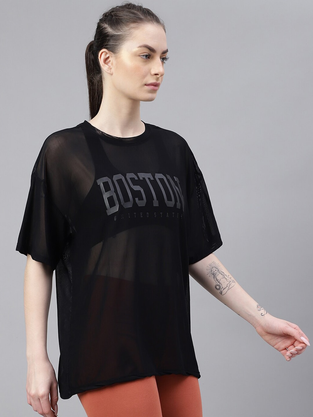 MKH Typography Printed Dri-FIT T-shirt - Swadesiicart