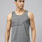 Alcis Men Heather Anti-Static Slim-Fit Swadesiicartnce Running Singlet | Swadesiicart