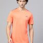 Alcis Men Brand Logo Printed Anti Static Slim Fit T-shirt | Swadesiicart