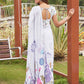 Tikhi Imli White Floral Printed Saree | Swadesiicart