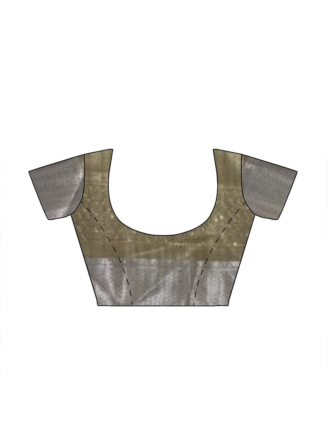 Tikhi Imli Sequinned Jute Silk Saree | Swadesiicart