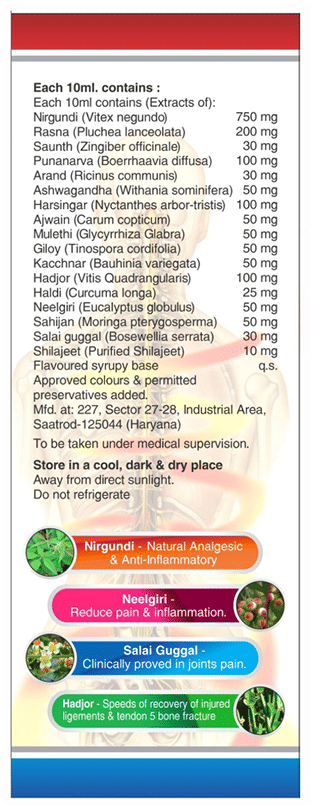 Sagius Ayugesic Syrup | Swadesiicart