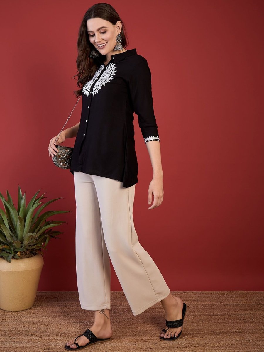 Anouk Women Embroidered Kurta - Swadesiicart