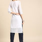 Anouk Women Ethnic Motifs Sequinned Embroidered Chikankari Kurta - Swadesiicart