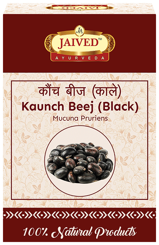 Jaived Ayurveda Kaunch Beej (Black)| Boosts Vitality, Enhances Energy | Swadesiicart