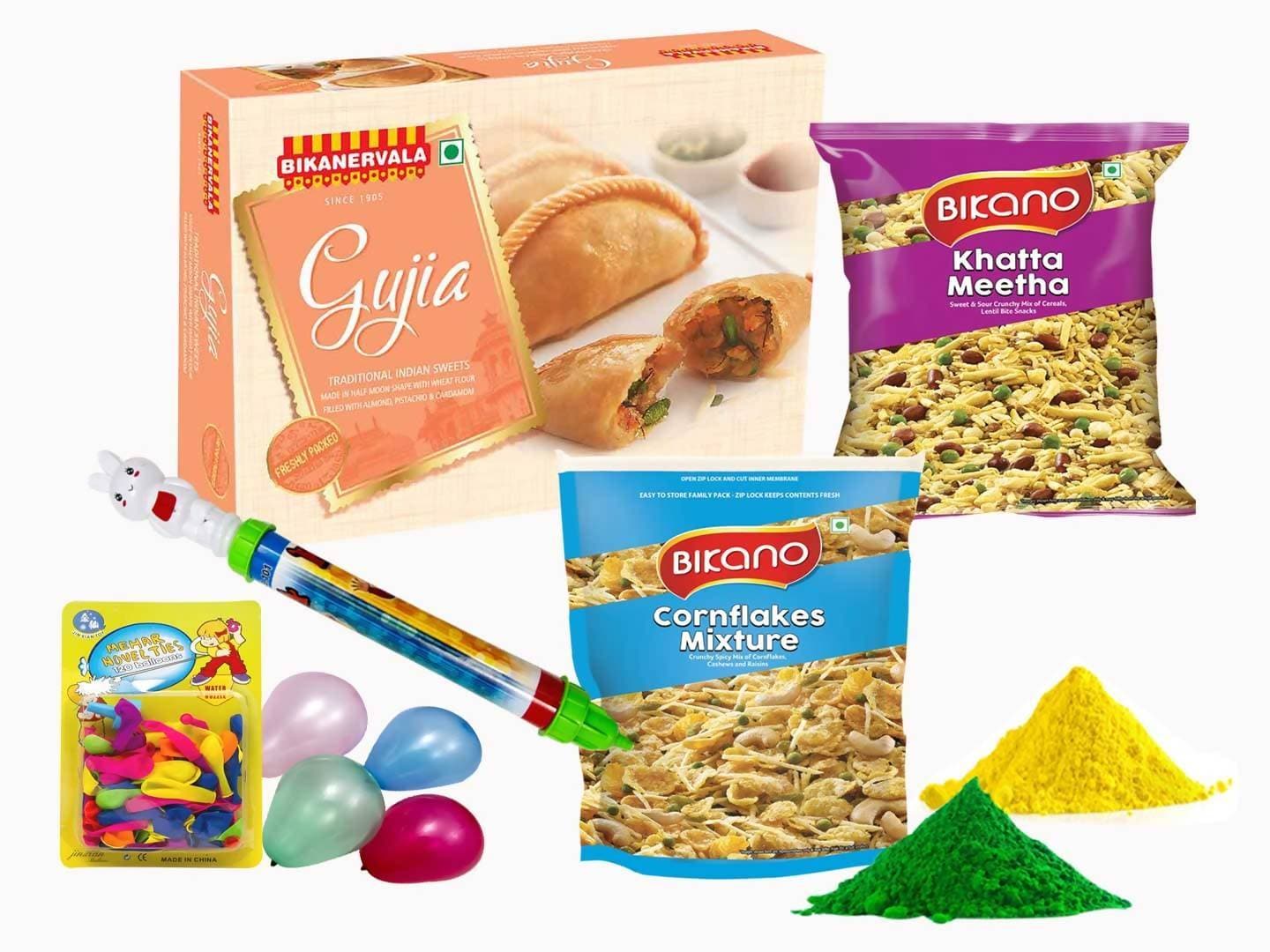 Bikanervala Ghujia With Namkeens | Swadesiicart