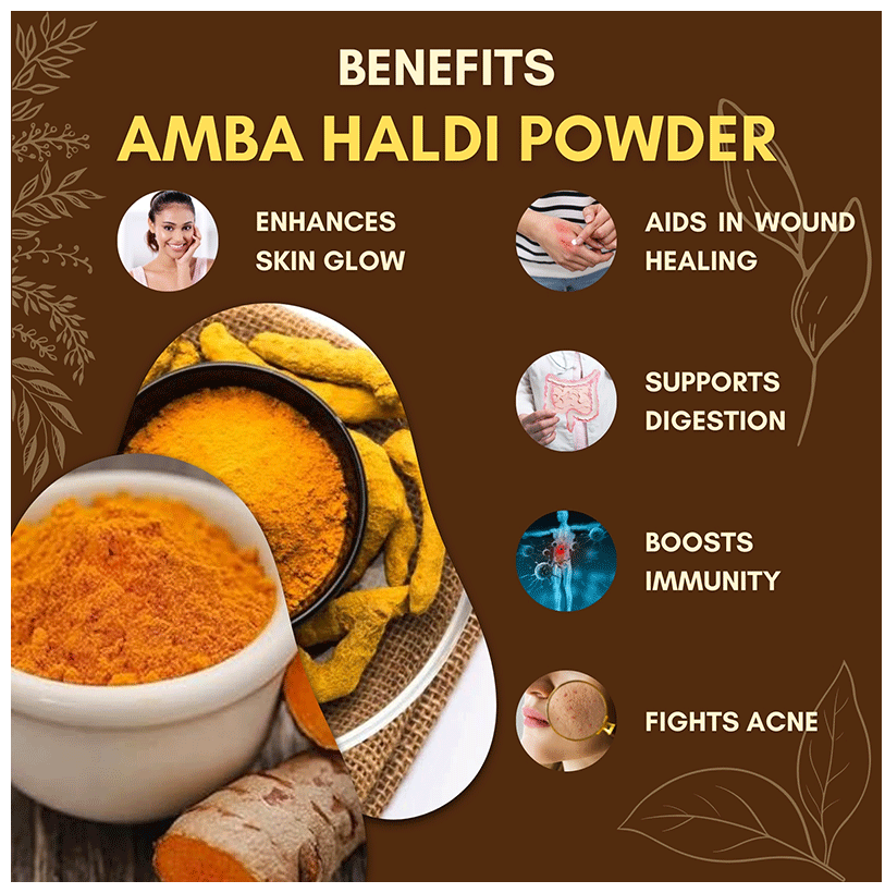Jaived Ayurveda Amba Haldi Powder | Swadesiicart