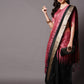 Mitera Mauve & Gold-Toned Silk Cotton Banarasi Saree | Swadesiicart