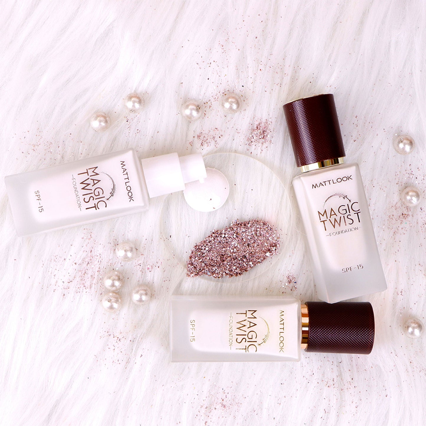 Matt Look Magic Twist Foundation - Swadesiicart