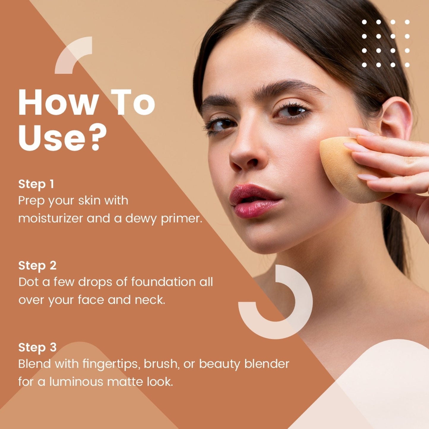 Matt Look Magic Twist Foundation - Swadesiicart