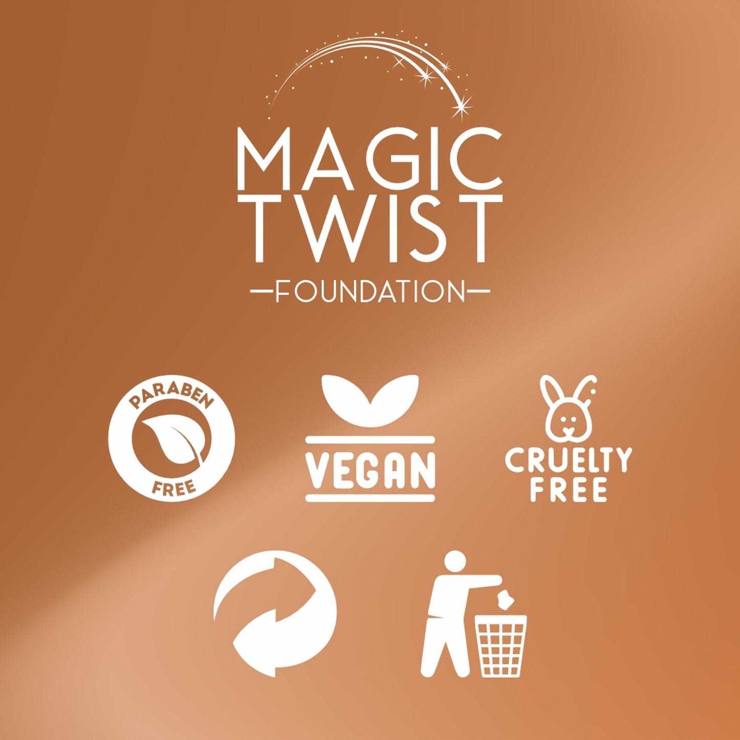 Matt Look Magic Twist Foundation - Swadesiicart