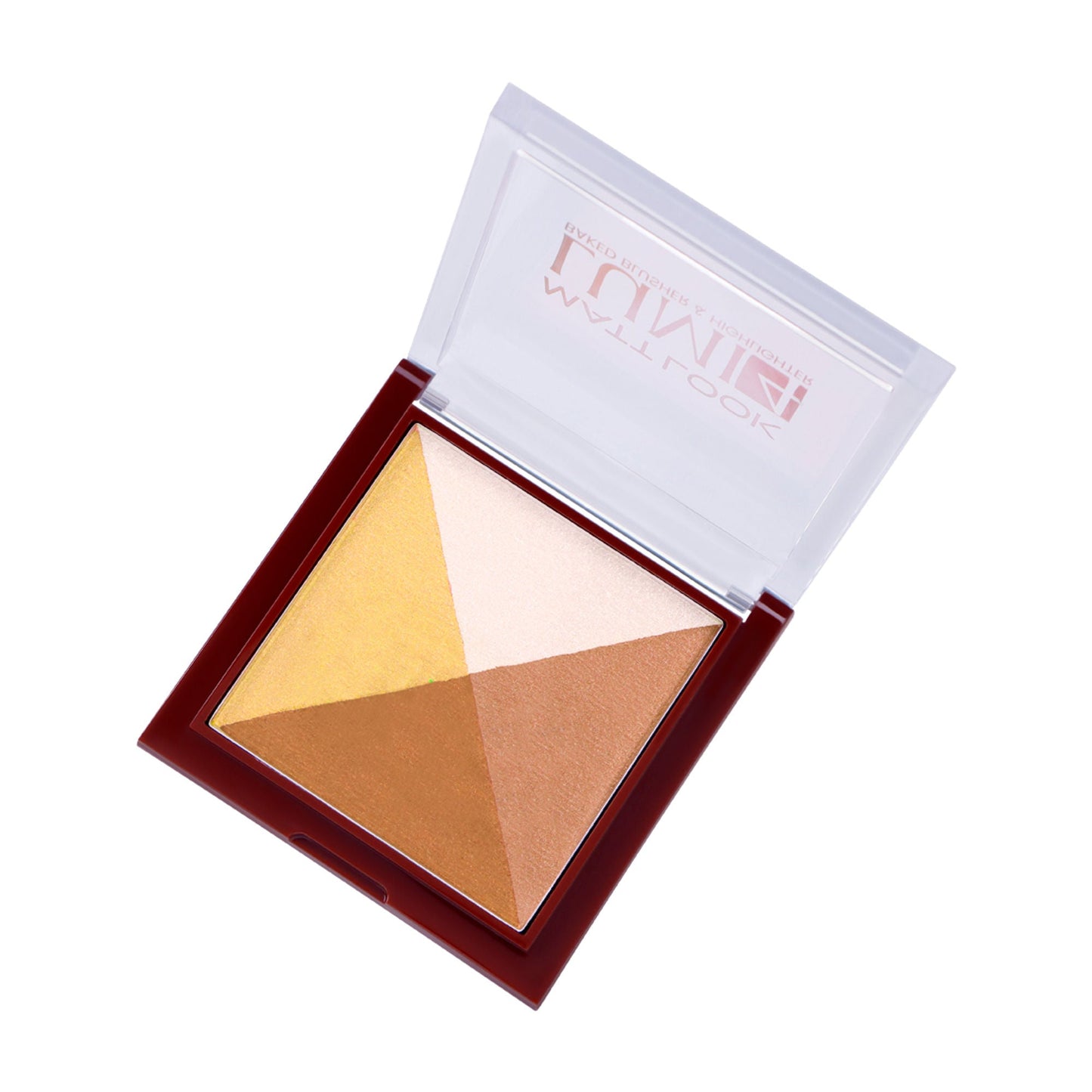 Matt Look Lumi 4 Baked Blusher & Highlighter - Golden Hours - Swadesiicart
