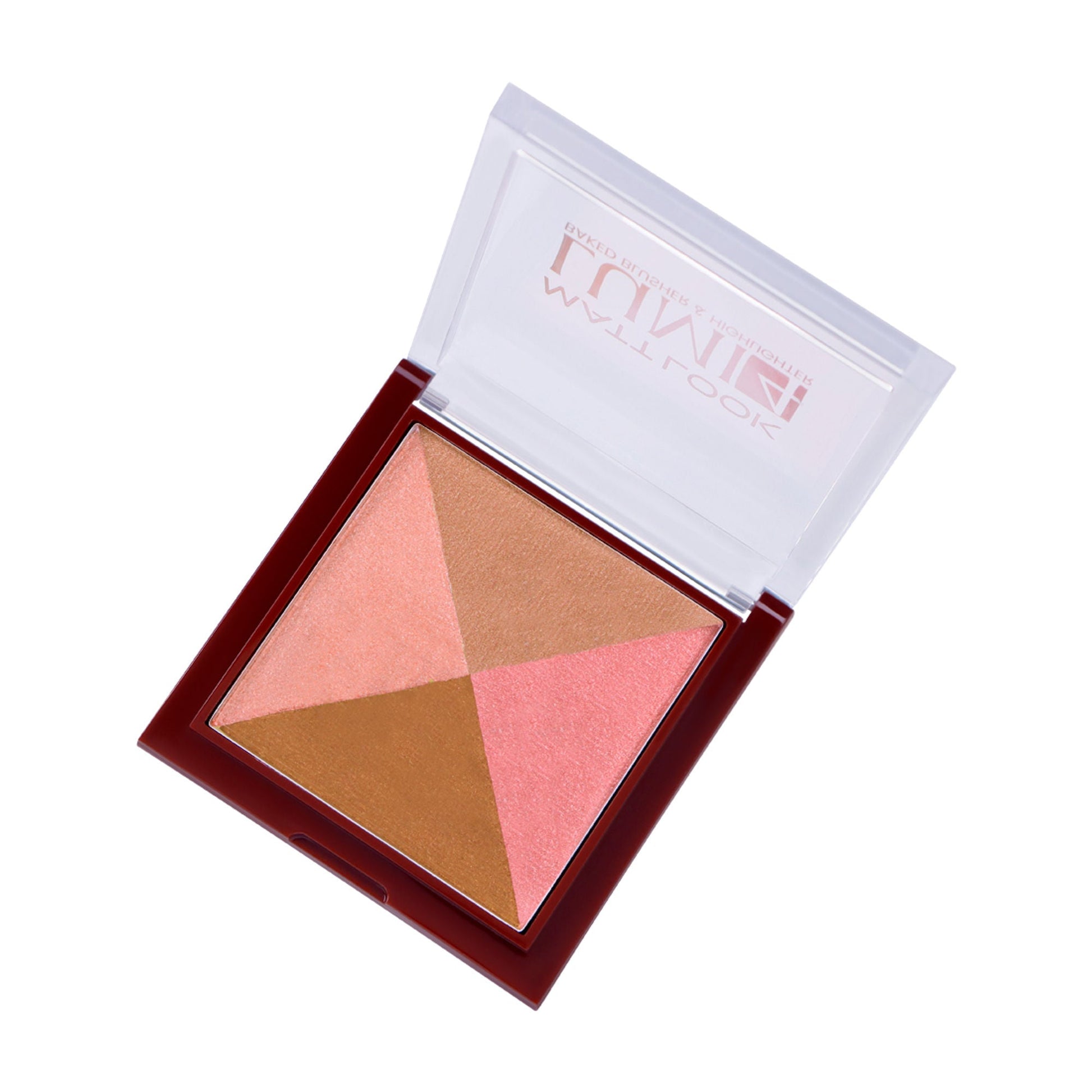 Matt Look Lumi 4 Baked Blusher & Highlighter - Fresh Glow - Swadesiicart