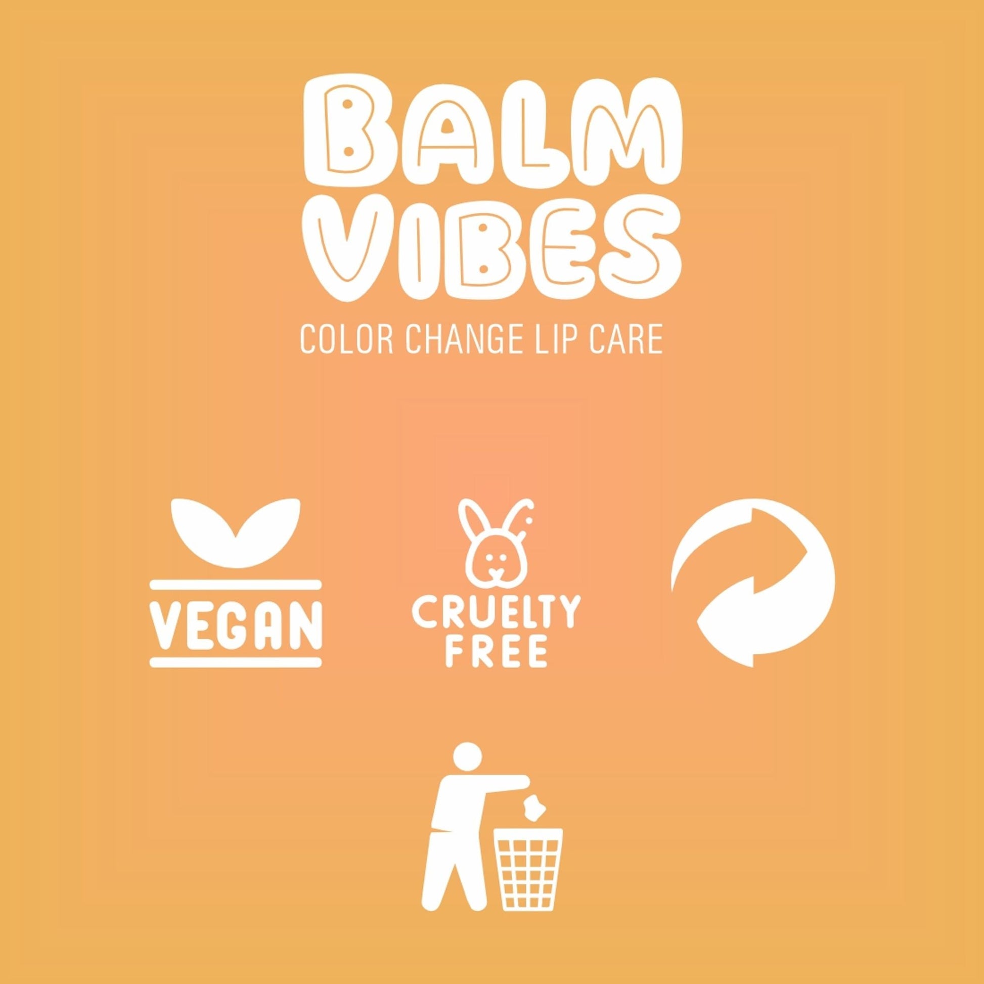 Matt Look Balm Vibes Color Change Lip Balm - Berry Burst - Swadesiicart