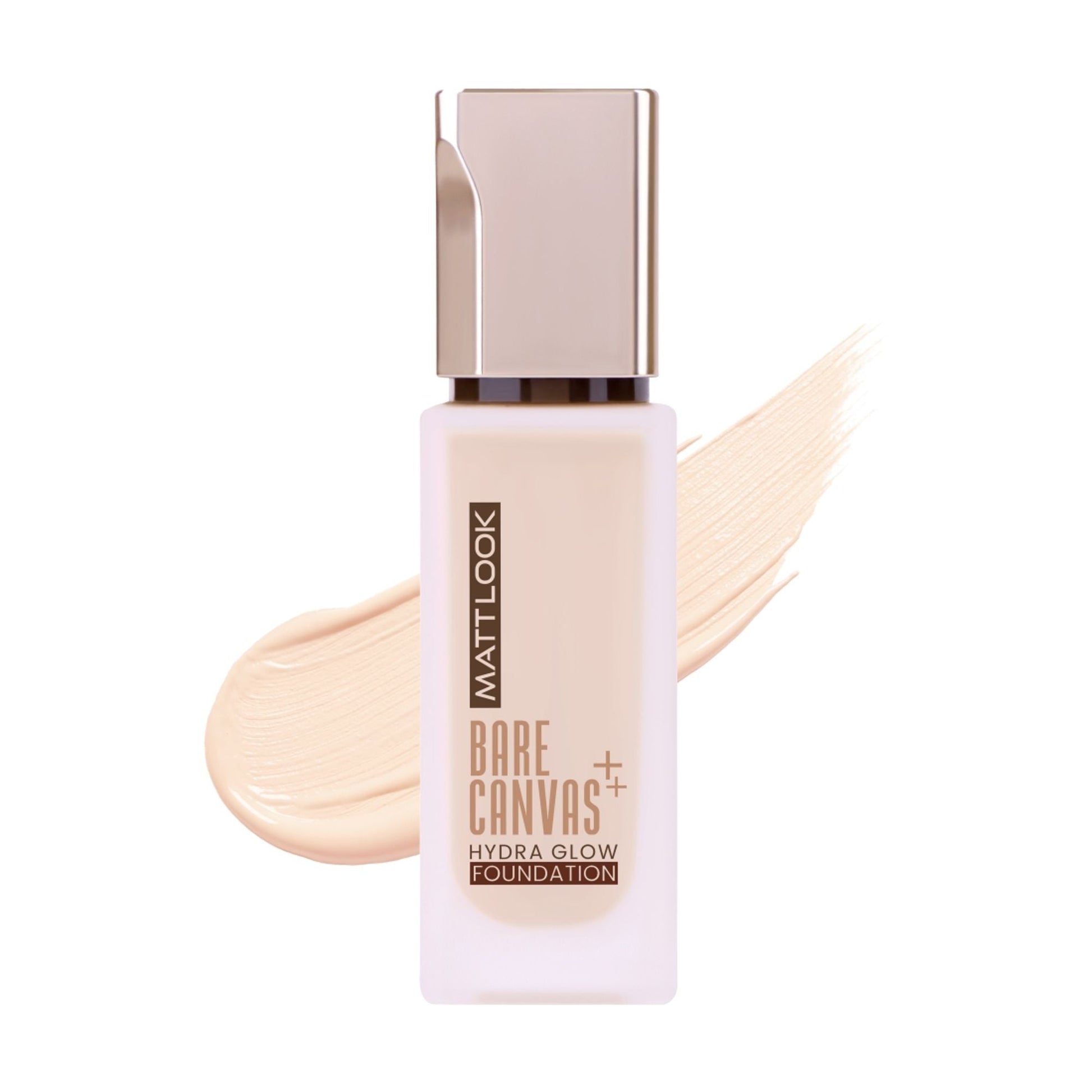Matt Look Bare Canvas Hydra Foundation - Rose Glow - Swadesiicart