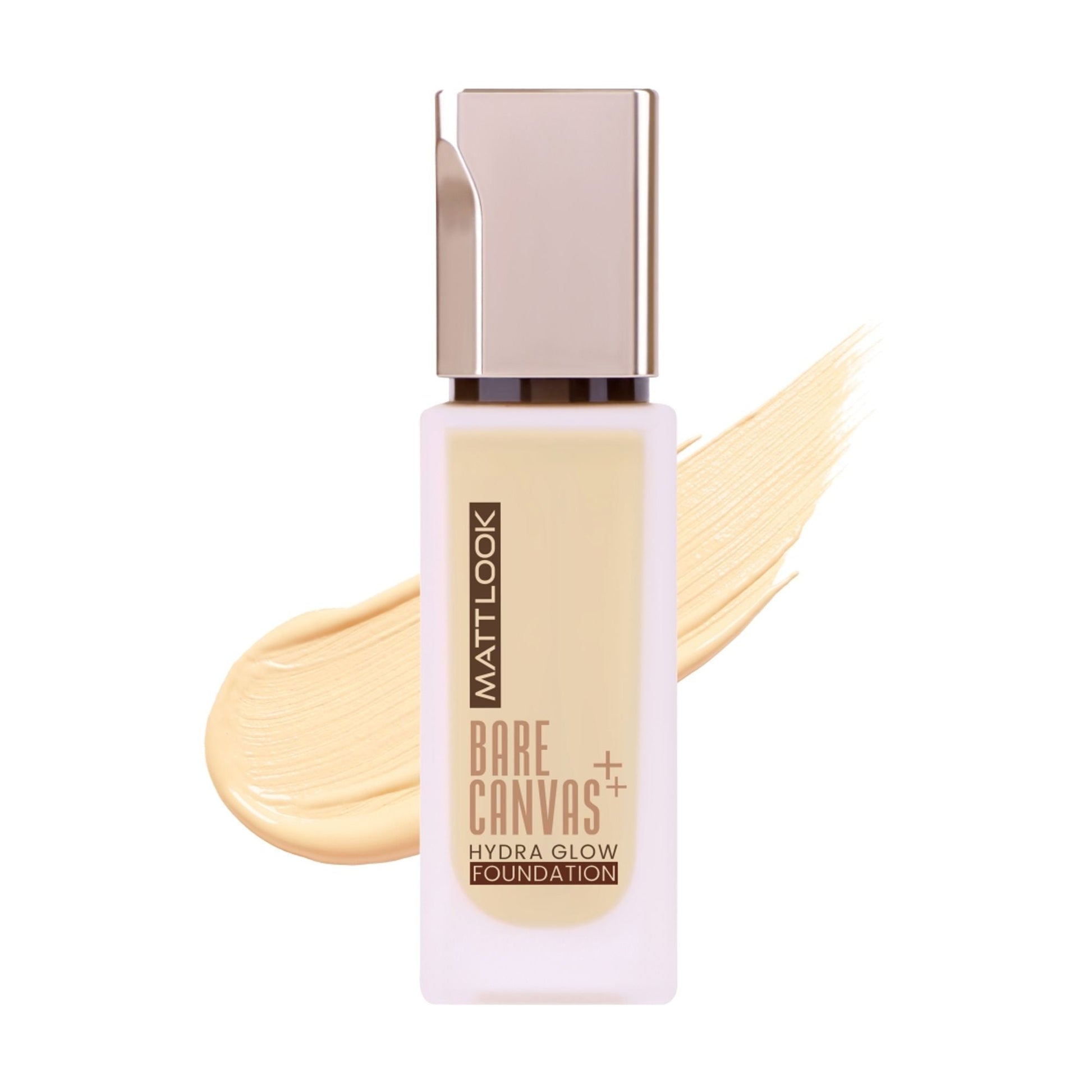 Matt Look Bare Canvas Hydra Foundation - Natural Glow - Swadesiicart