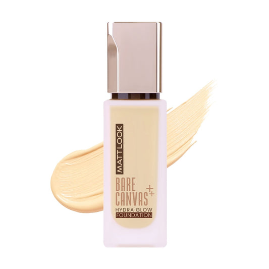 Matt Look Bare Canvas Hydra Foundation - Natural Glow - Swadesiicart