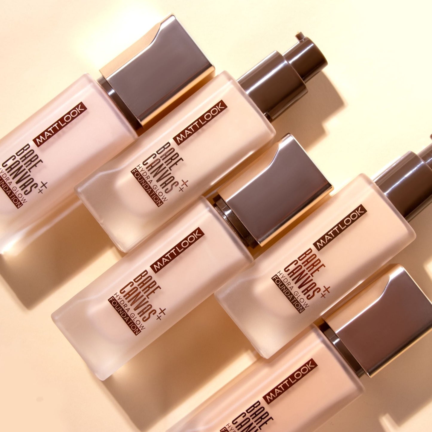 Matt Look Bare Canvas Hydra Foundation - Natural Glow - Swadesiicart