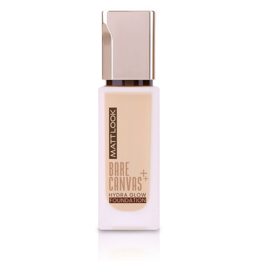 Matt Look Bare Canvas Hydra Foundation - Peach Glow - Swadesiicart