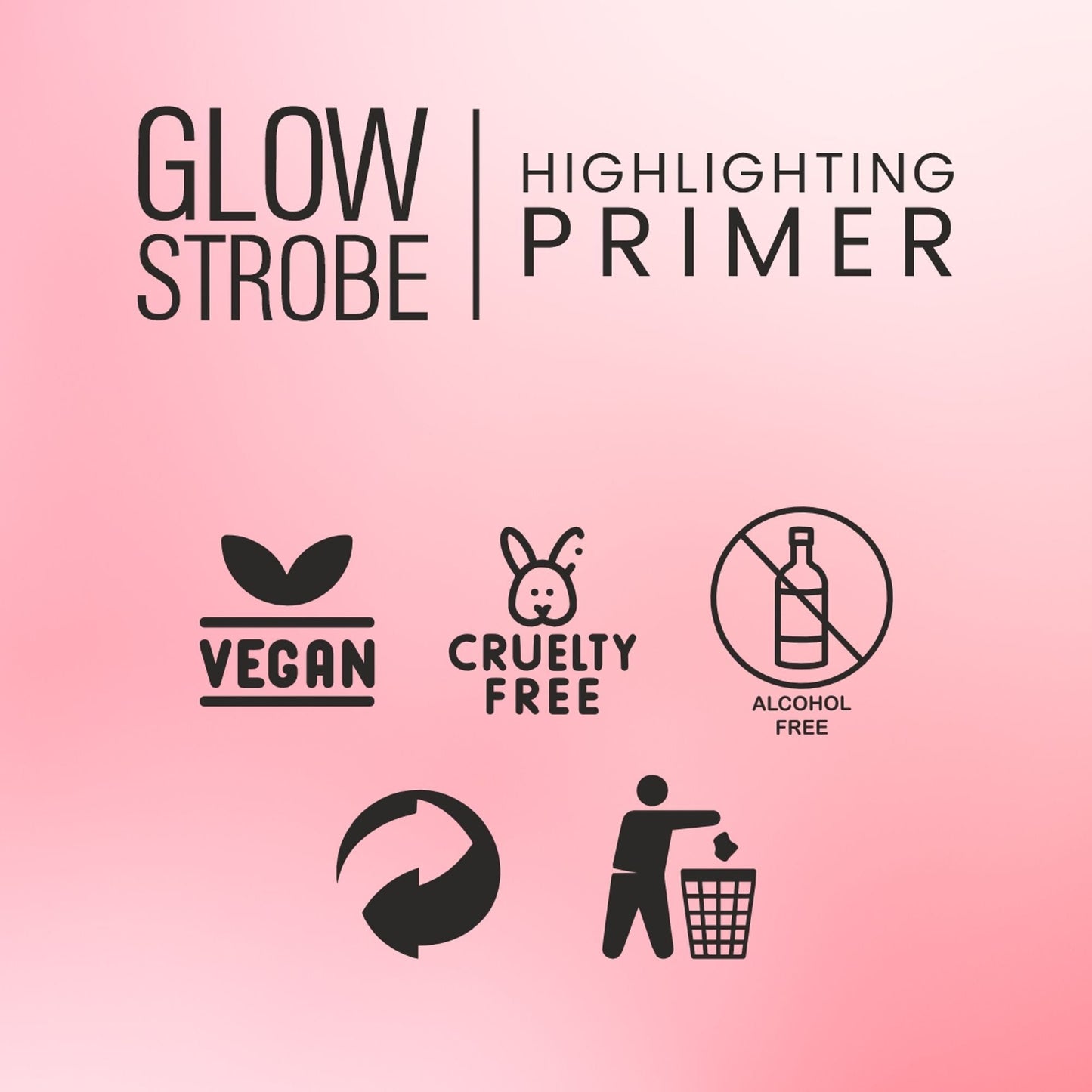 Matt Look Glow Strobe Highlighting Primer - Rosy Glow - Swadesiicart