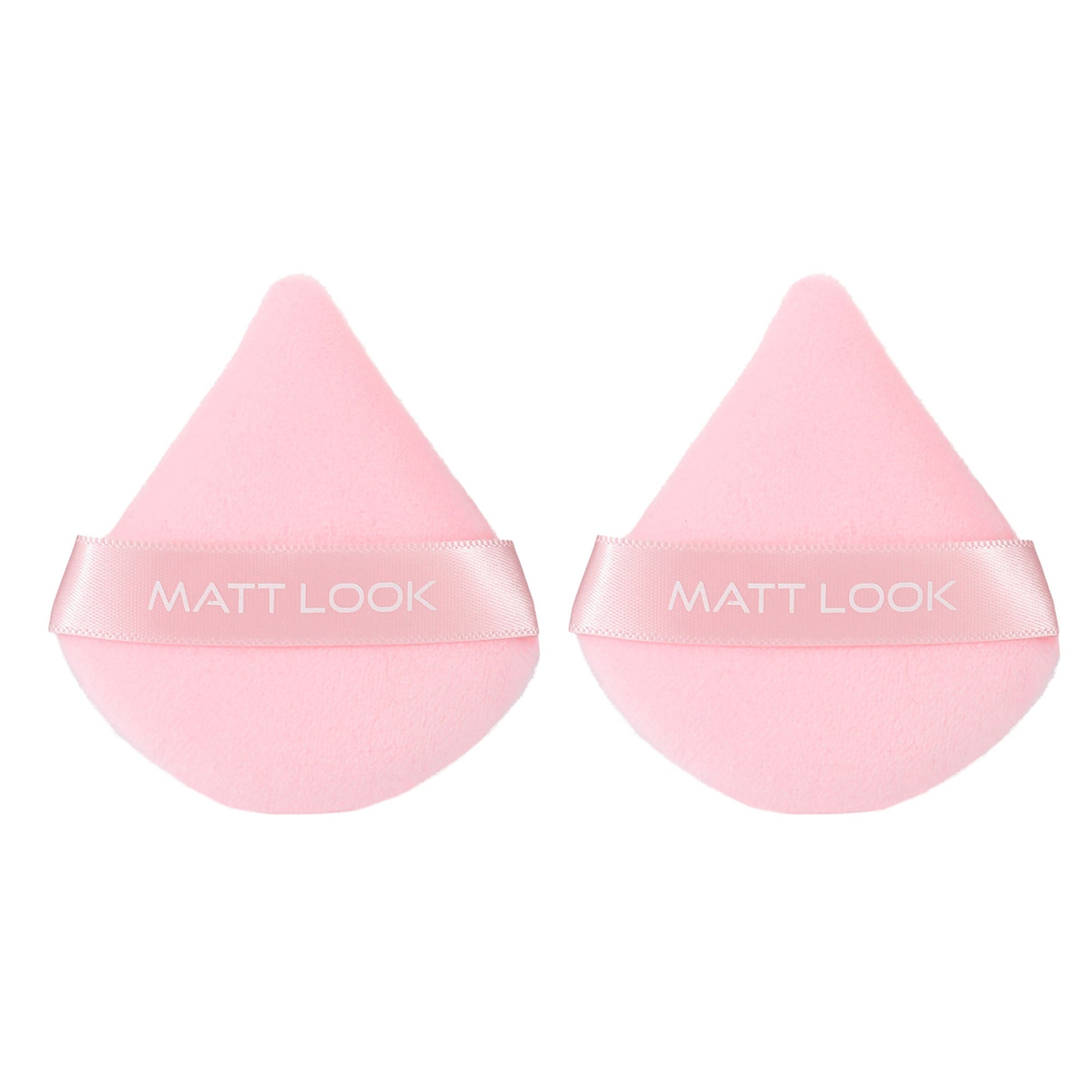Matt Look Pizza Clouds Powder Pink Puff - Pack Of 2 - Swadesiicart