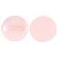 Matt Look Round Pillows Powder Pink Puff - Pack Of 2 - Swadesiicart