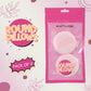 Matt Look Round Pillows Powder Pink Puff - Pack Of 2 - Swadesiicart
