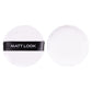 Matt Look Round Pillows Powder White Puff - Pack Of 2 - Swadesiicart