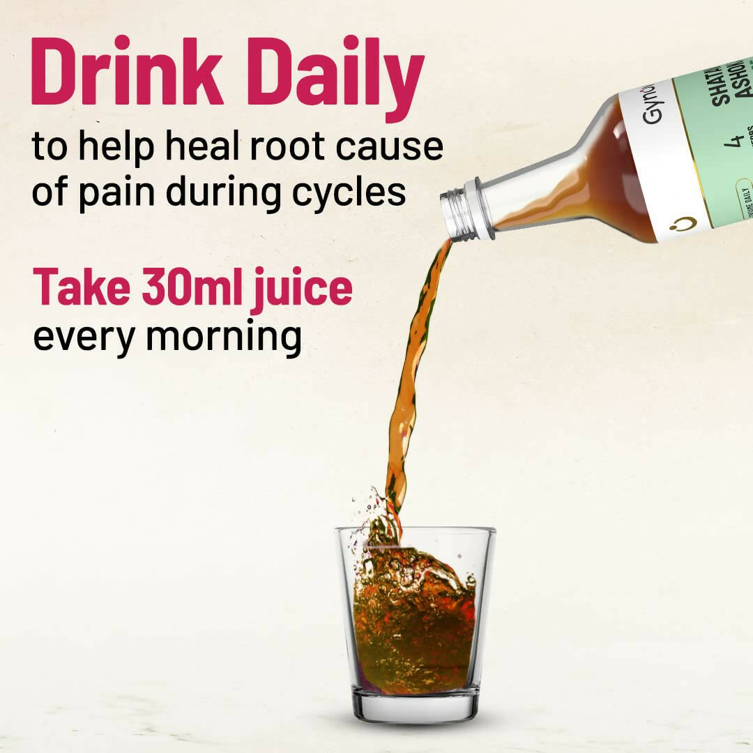 Gynoveda Shatavari Ashoka Juice | Swadesiicart