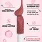 Ammoha Cosmetics Long-Lasting, Matte-Finished Almond Cream Color Liquid Lipstick