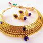 Blue Kemp Antique Necklace Set