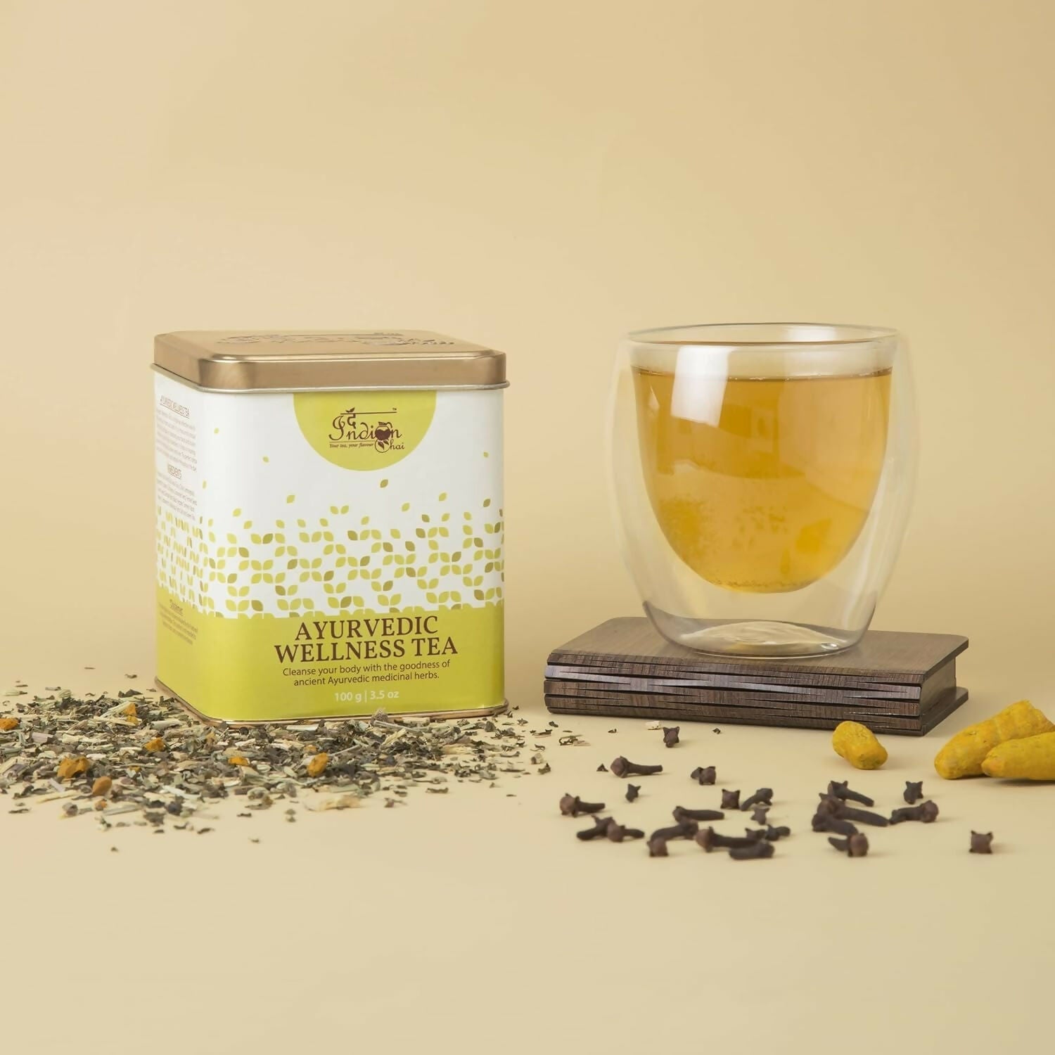 The Indian Chai - Ayurvedic Wellness Tea | Swadesiicart