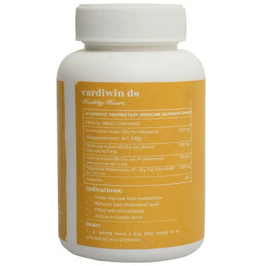 Baidyanath Jhansi Ayurvedant Cardiwin DS Tablets - Swadesiicart