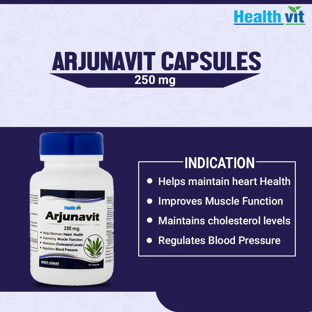 Healthvit Arjunavit Capsules - Swadesiicart