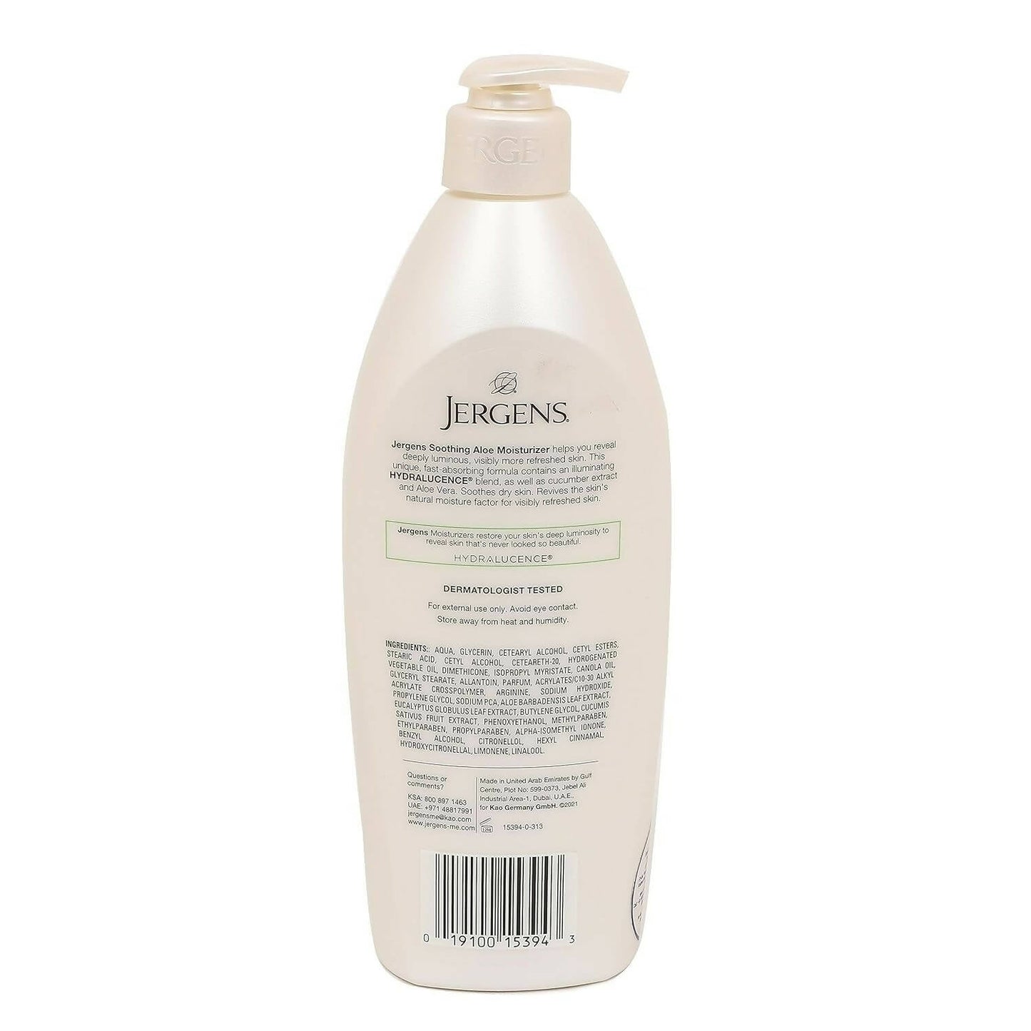 Jergens Soothing Aloe Refreshing Moisturizer | Swadesiicart