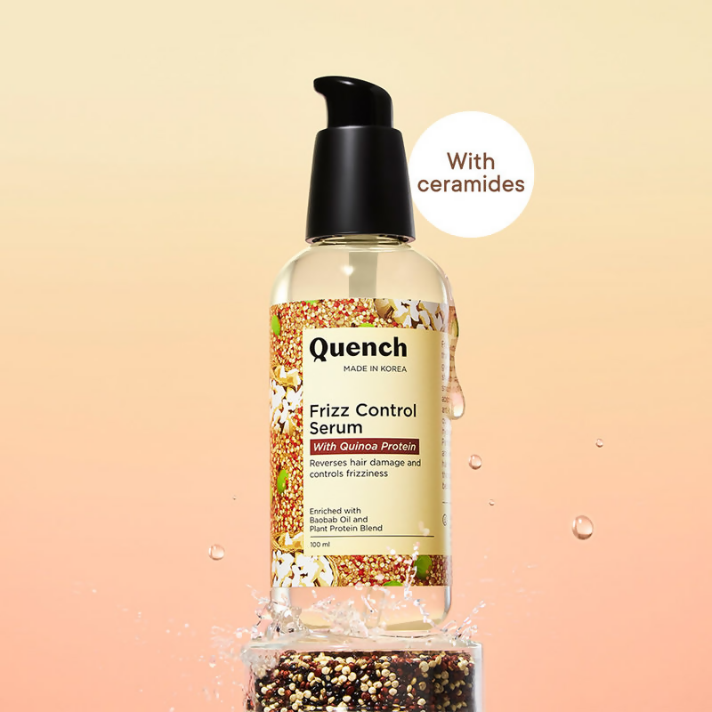 Quench Frizz Control Hair Serum | Swadesiicart