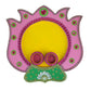 Kundan HandiKrafts Mdf Lotus Pooja Thalis - Baby Pink | Swadesiicart