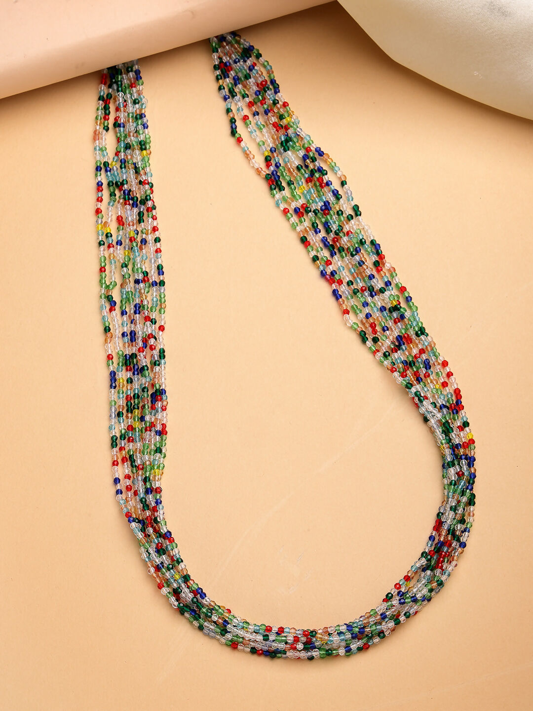 NVR Women's Multi-Coloured Handcrafted Necklace | Swadesiicart