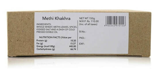 Home D'elite Methi Khakhra - Swadesiicart