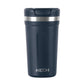 Milton Corral Thermosteel Insulated Coffee Mug Tumbler - 400ml (Navy Blue) - Swadesiicart
