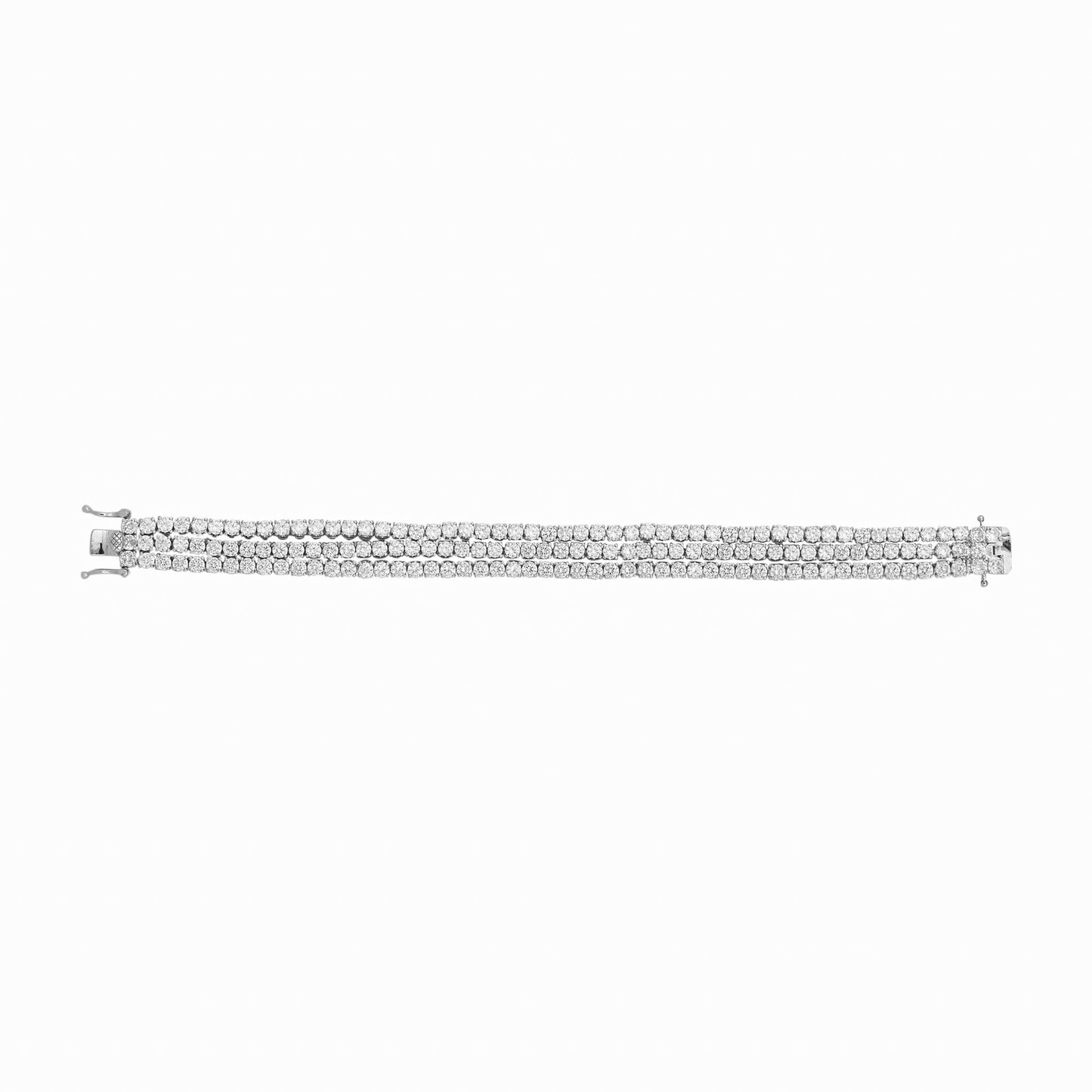 Nuyug TriSparkle Anti Tarnish Diamond Bracelet | Swadesiicart
