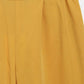 Ahalyaa Mustard Georgette Flared Kids Kurta Palazzo Set For Girls | Swadesiicart