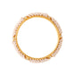 NVR Women Set of 4 Gold-Polished Traditional Pearls Beaded Bangles - Swadesiicart