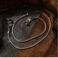 Mominos Fashion Oxidised Silver-Plated Anklets For Girls